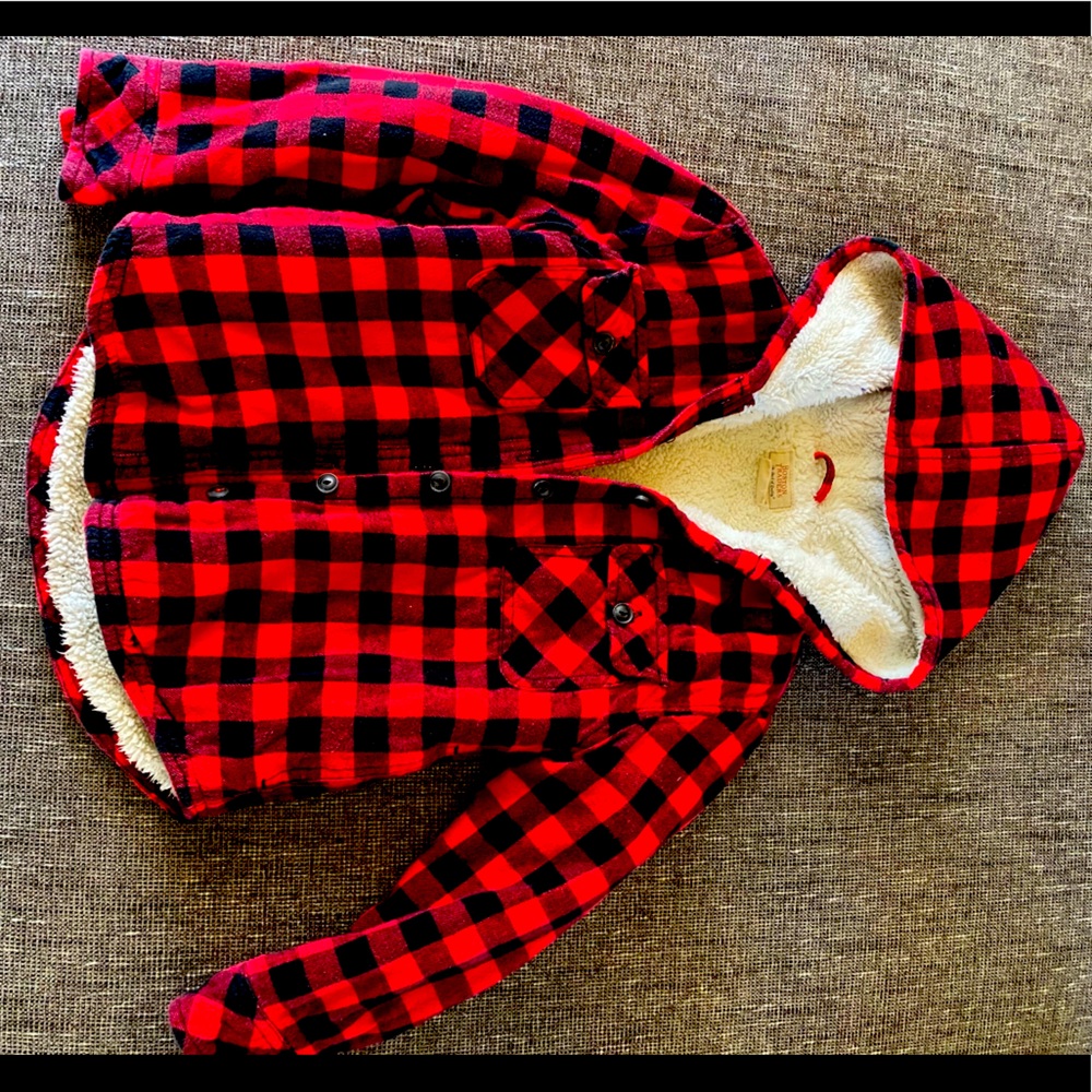 Boys Buffalo plaid flannel